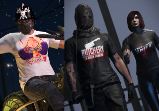 The t-shirt on the left is the one you get for buying the $2 million dollar bike